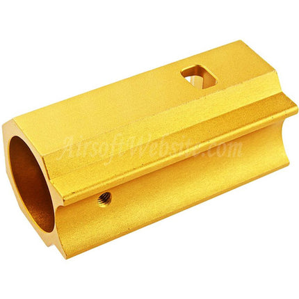 Revanchist Airsoft Aluminium INF Style Kompensator -14mm CCW Linksgewinde Geeignet für Tokyo Marui Hi-Capa Serie GBB Pistolen