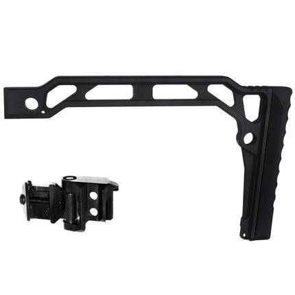 Crosse de fusil pliable squelette en aluminium 5KU SS-8RP pour adaptateur de crosse Picatinny 20 mm, fusils Airsoft