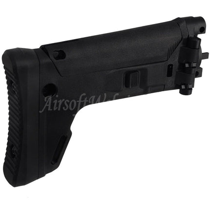 Crosse télescopique rétractable à 7 positions 5KU ACR pour fusils AEG CYMA série MP5K Airsoft