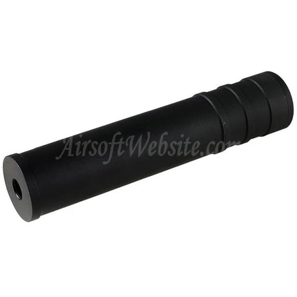 5KU 205mm Aluminum SV SAIGA Silencer Suppressor -14mm CCW Counter-Clockwise Thread Rifles Airsoft Black