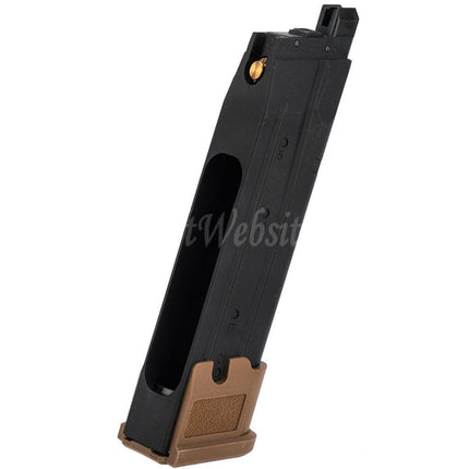 Chargeur CO2 VFC 25 coups pour pistolets SIG AIR P320 M17 série GBB, couleur beige