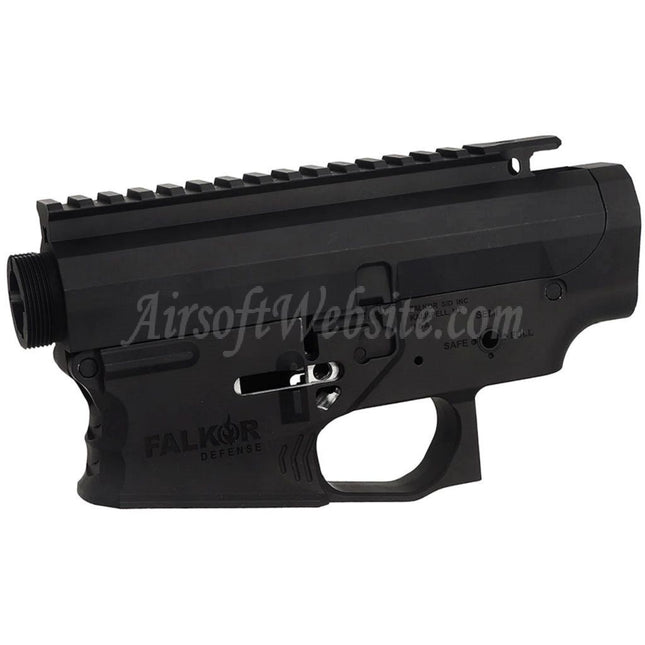 APS Falkor Defense Complete Receiver Set For APS V2 Gearbox M4 M16 Series GBB Rifles Airsoft Black