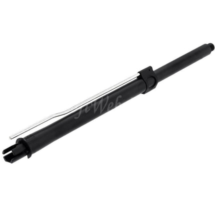 Canon extérieur en aluminium CNC 16" pour armes à feu APS EMG F1, filetage 14 mm, sens antihoraire, pour fusils AEG Falkor PER ASR Series M4 M16 Airsoft