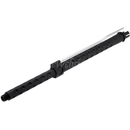 Canon extérieur en aluminium CNC 16" pour armes à feu APS EMG F1, filetage 14 mm, sens antihoraire, pour fusils AEG Falkor PER ASR Series M4 M16 Airsoft