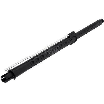 Canon extérieur en aluminium CNC 16" pour armes à feu APS EMG F1, filetage 14 mm, sens antihoraire, pour fusils AEG Falkor PER ASR Series M4 M16 Airsoft