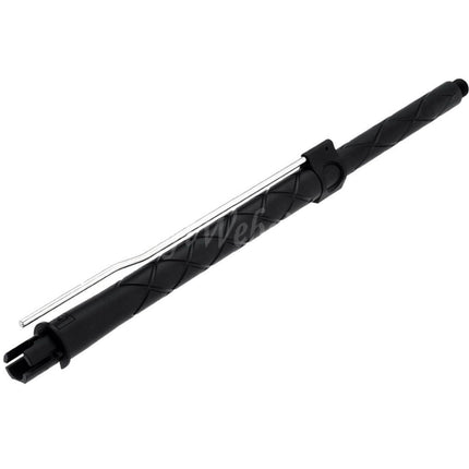 Canon extérieur en aluminium CNC 16" pour armes à feu APS EMG F1, filetage 14 mm, sens antihoraire, pour fusils AEG Falkor PER ASR Series M4 M16 Airsoft