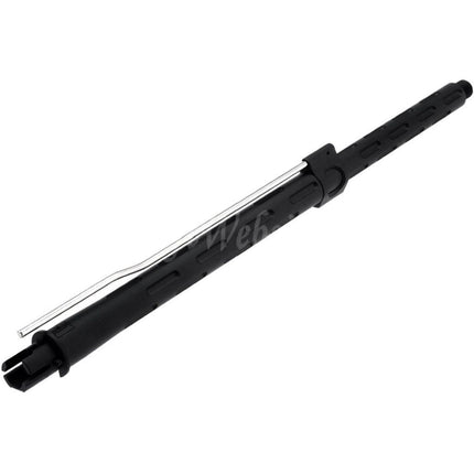 Canon extérieur en aluminium CNC 16" pour armes à feu APS EMG F1, filetage 14 mm, sens antihoraire, pour fusils AEG Falkor PER ASR Series M4 M16 Airsoft