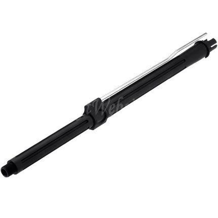 Canon extérieur en aluminium CNC 16" pour armes à feu APS EMG F1, filetage 14 mm, sens antihoraire, pour fusils AEG Falkor PER ASR Series M4 M16 Airsoft