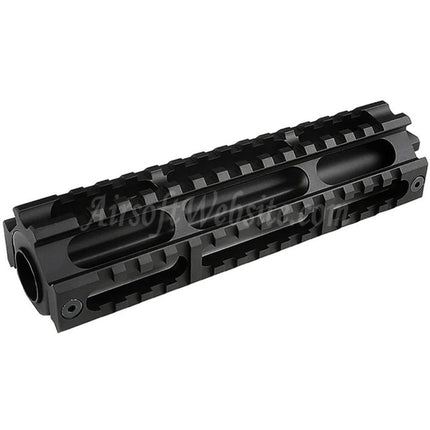 CYMA 6.75" Inches 168mm Aluminum 3-Sides 20mm Railed Handguard Rail System For G&P Echo1 CYMA RPK Series AEG Rifles Airsoft Black