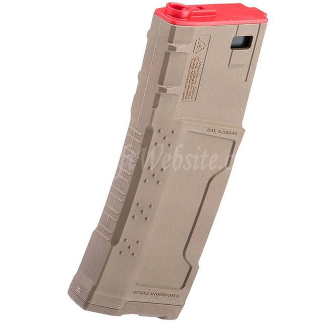Chargeur Mid-Cap 250 coups sous licence EMG Strike Industries pour fusils AEG séries M4 et M16 Airsoft