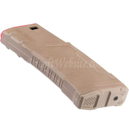 Chargeur Mid-Cap 250 coups sous licence EMG Strike Industries pour fusils AEG séries M4 et M16 Airsoft