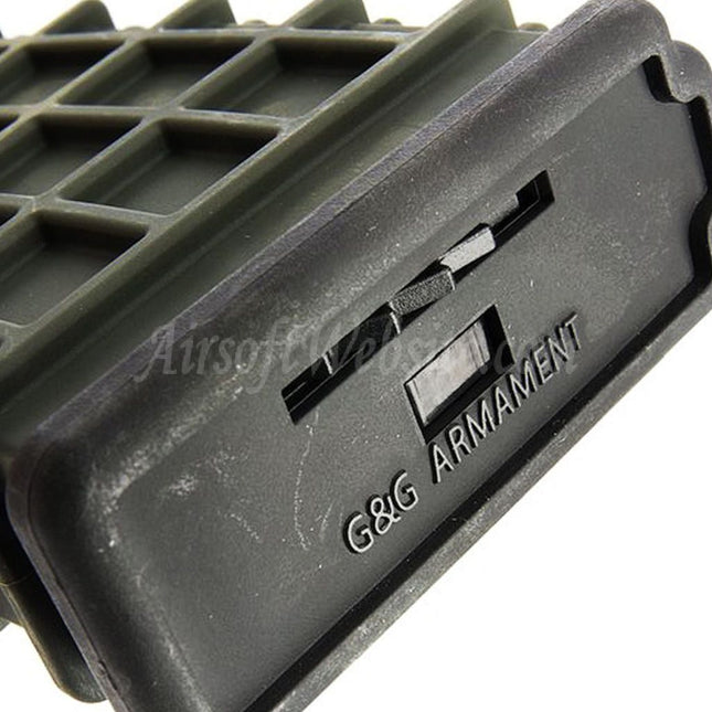 Chargeur G&amp;G 330 cartouches polymère Hi-Cap GK5C pour fusils AEG séries M4 et M16, vert Airsoft