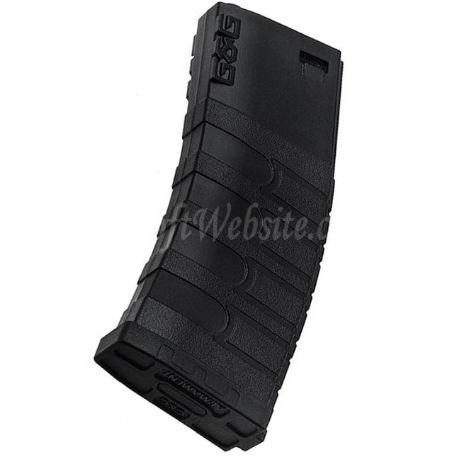 Chargeur G&amp;G 120 coups en polymère à mi-capacité pour fusils AEG séries M4 et M16, noir