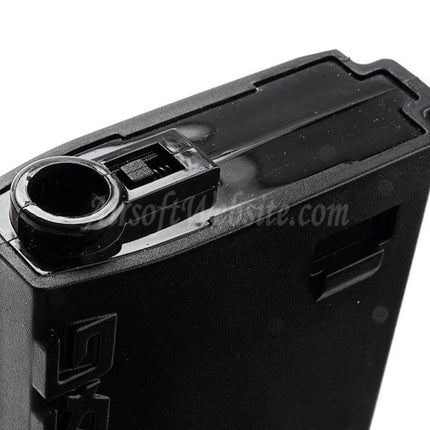 G&G 120rd Polymer Mid-Cap Magazine For M4 M16 Series AEG Rifles Airsoft Black