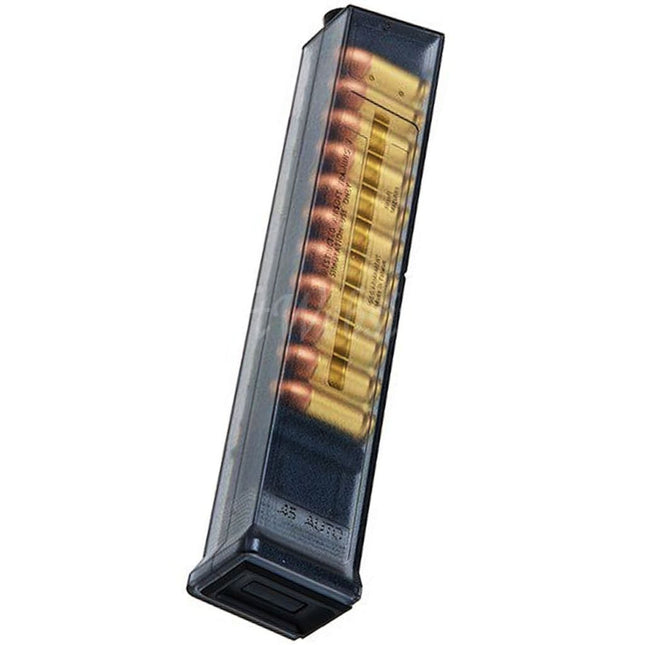 Chargeur G&amp;G 110 coups en polymère à capuchon moyen pour fusils AEG SMG G&amp;G PCC45 série Airsoft noir