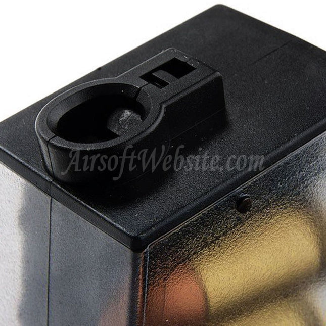 Chargeur G&amp;G 110 coups en polymère à capuchon moyen pour fusils AEG SMG G&amp;G PCC45 série Airsoft noir