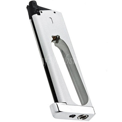 RWA 25rd Co2 Magazine For KJ Works RWA GRP Nighthawk Custom War Hawk Series 1911 GBB Pistols Airsoft Silver