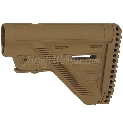 Crosse rétractable E&amp;C 416A5 pour fusils AEG série HK416 M4 M16 Airsoft