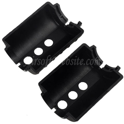 Airsoft Website 80 mm Polymer-Handschutz für CAR-15 N23-Gewehre, Schwarz