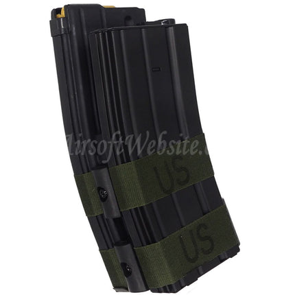 BATTLEAXE 800rd Electric Dual Magazine with Dummy Bullet For M4 M16 Series AEG Rifles Airsoft