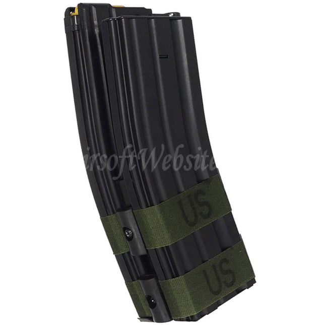 BATTLEAXE 1200rd Electric Dual Magazine with Dummy Bullet For M4 M16 Series AEG Rifles Airsoft