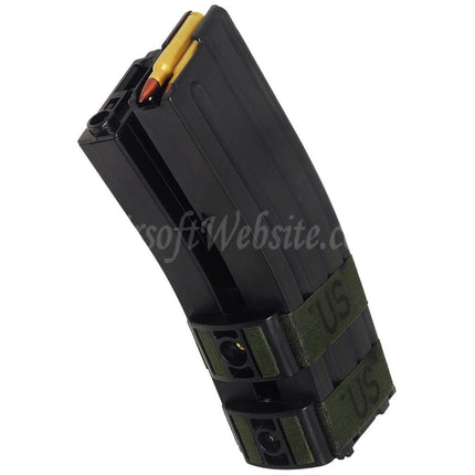 BATTLEAXE 1200rd Electric Dual Magazine with Dummy Bullet For M4 M16 Series AEG Rifles Airsoft