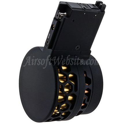 DYTAC XMAG 100rd Green Gas Drum Magazine For GHK AR M4 Series GBB Rifles Airsoft