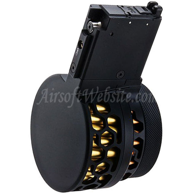 DYTAC XMAG 100rd Green Gas Drum Magazine For VFC AR M4 Series GBB Rifles Airsoft
