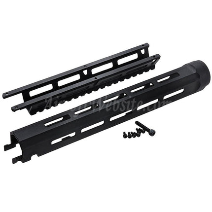 Système de rail de garde-main tactique M-LOK en aluminium CNC VFC 280 mm pour fusils Cybergun FN FNC Series GBB Airsoft, noir