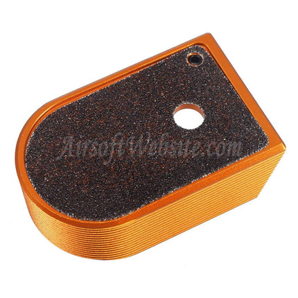 5KU CNC Aluminum Magazine Base Plate Type-2 For KJ Works Shadow2 Series GBB Pistols Magazine