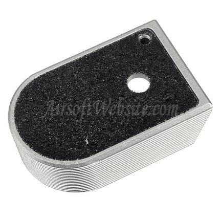 5KU CNC Aluminum Magazine Base Plate Type-2 For KJ Works Shadow2 Series GBB Pistols Magazine