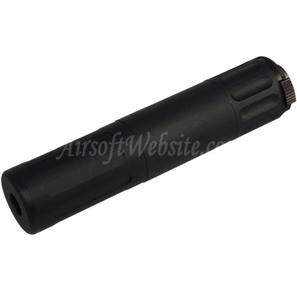 Silencieux QD 5KU 170 mm AAC SR5 avec cache-flamme à 3 broches pour fusils à canon fileté antihoraire -14 mm CCW Airsoft
