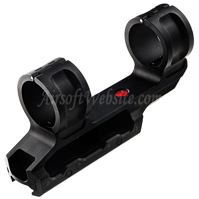 Support de lunette de visée GK Tactical à démontage rapide (hauteur 1,54 pouces, diamètre intérieur 30 mm) noir