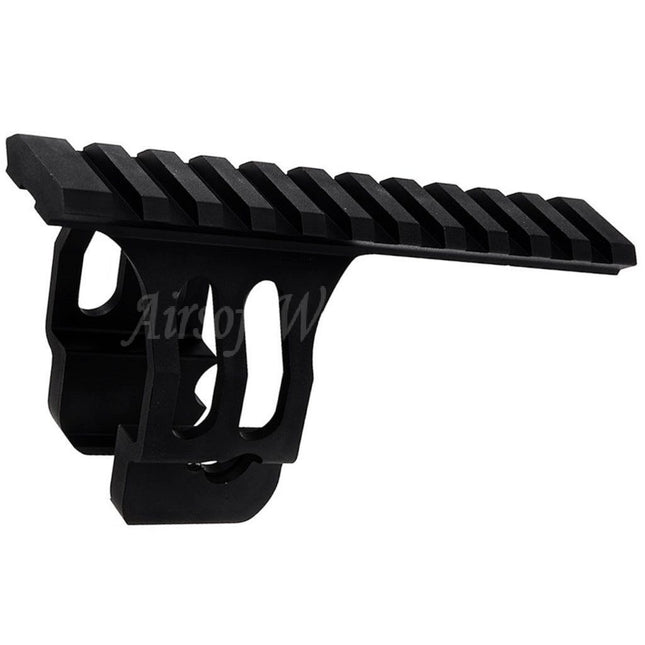 Base de montage pour lunette de visée KSC 20 mm Picatinny pour pistolets KSC M93R M9 Series GBB Airsoft, noir