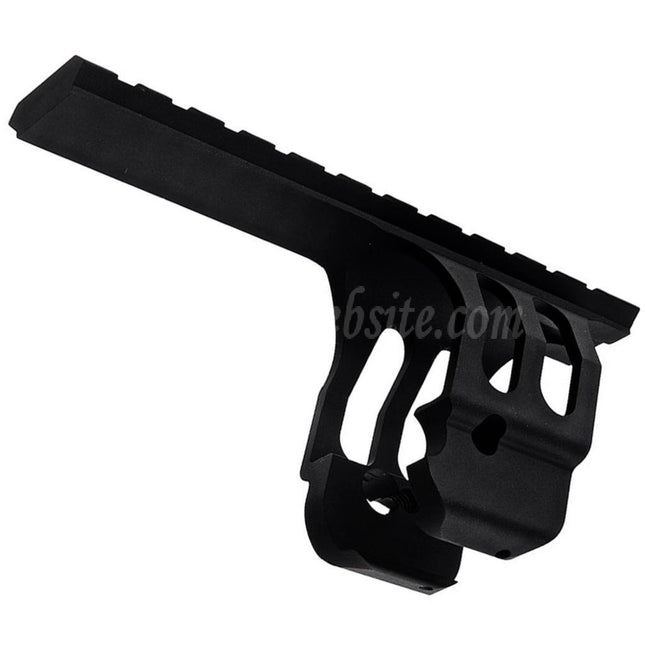 Base de montage pour lunette de visée KSC 20 mm Picatinny pour pistolets KSC M93R M9 Series GBB Airsoft, noir