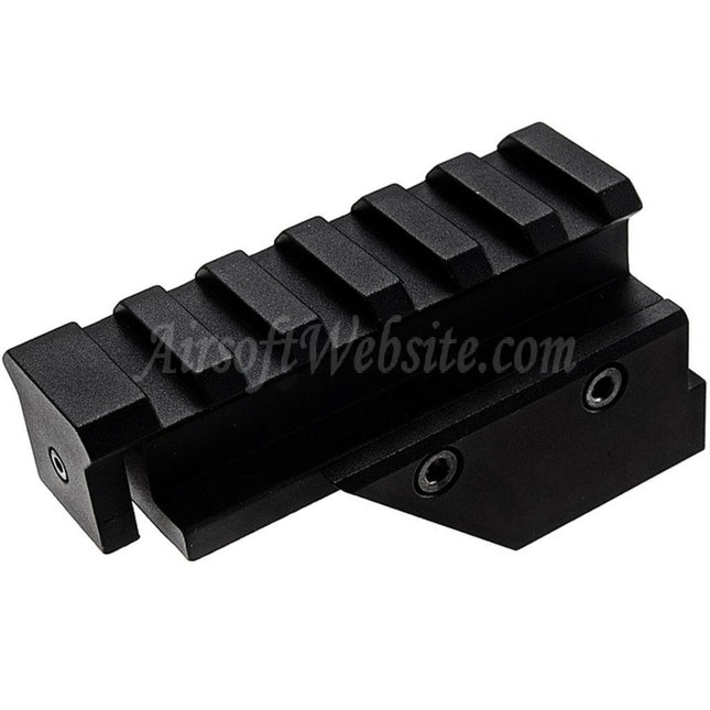 Base de montage pour lunette de visée KSC 20 mm Picatinny pour fusils KSC M11 GBB SMG Airsoft, noir