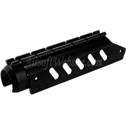 Support de lunette de visée KTW 20 mm Weaver Rail pour fusil de chasse à ressort KTW Ithaca M37 Airsoft, noir