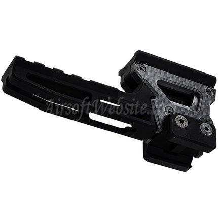 Support optique modulaire Revanchist Airsoft 2,26 pouces V2 pour monture T2 et élévateur pour appareils laser