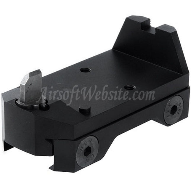 Support RGW en aluminium ANVL RMR avec viseur avant et arrière intégré pour rail Picatinny RMR 20 mm