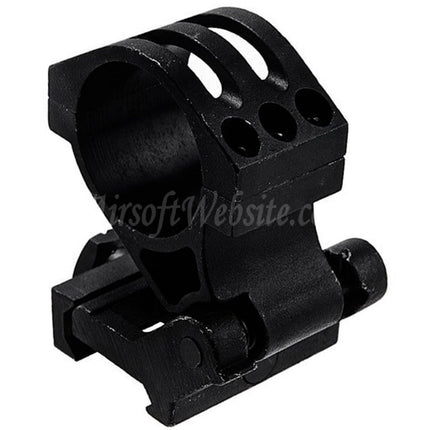 Vector Optics Steel 30 mm Anneau de montage Picatinny latéral rabattable Noir