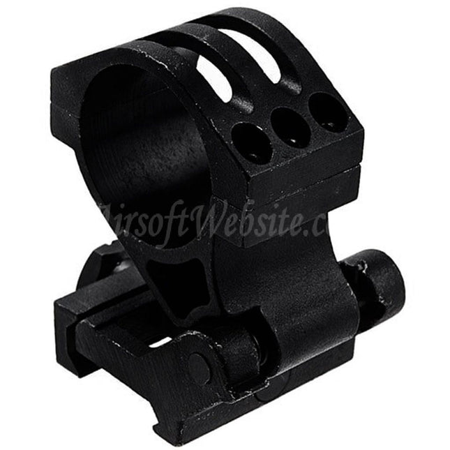 Vector Optics Steel 30 mm Anneau de montage Picatinny latéral rabattable Noir