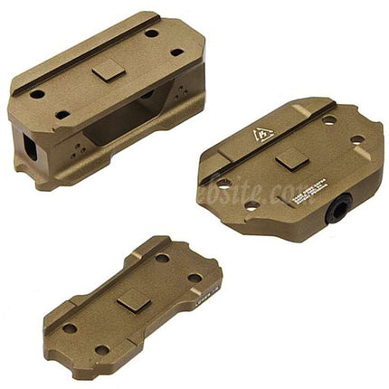 Strike Industries 3-Piece Low Profile Riser Mount For T1 Red Dot Scopes