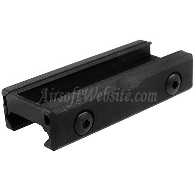 Support de rail de commutateur de ruban adhésif TMC style CD pour système de rail Picatinny 20 mm, noir