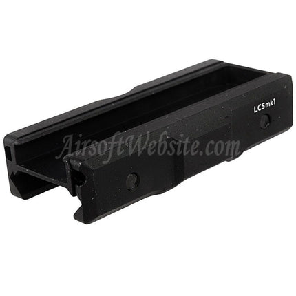 Support de rail de commutateur de ruban adhésif TMC style CD pour système de rail Picatinny 20 mm, noir
