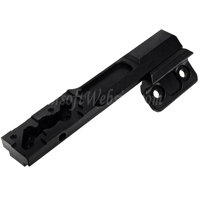 Support de lampe WADSN Offset Long Thorntail M-LOK pour lampes de poche Scout M300 M600 Noir