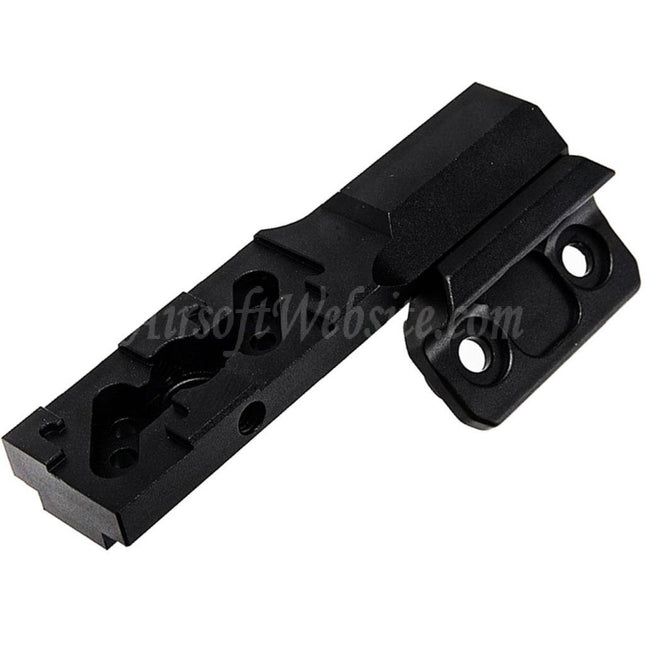 Support de lampe WADSN Offset Short Thorntail M-LOK pour lampes de poche Scout M300 M600 Noir