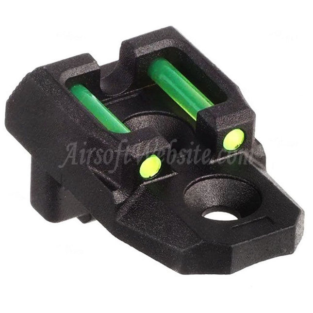 Action Army MIM Fiber Optics Rear Sight For AAP01 AAP01C Series GBB Pistols Airsoft