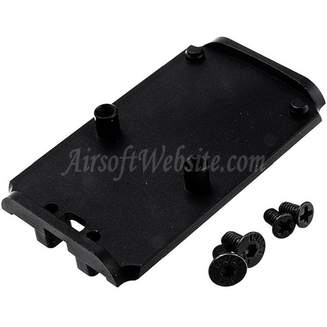 Support optique style Bomber RMR pour pistolets Tokyo Marui G17 Gen5 MOS Series GBB Airsoft, noir