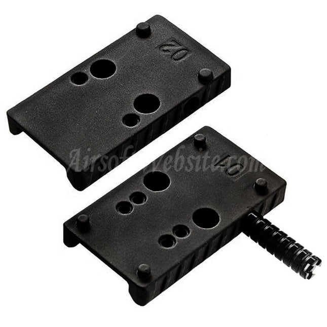 Cybergun Fiber Optic Plate with Charging Handle For Cybergun CANiK TP9 Series GBB Pistols Airsoft