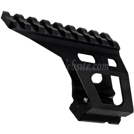 Rail supérieur Novritsch en aluminium CNC de 20 mm pour pistolets GBB série SSP1 et SSP2, noir